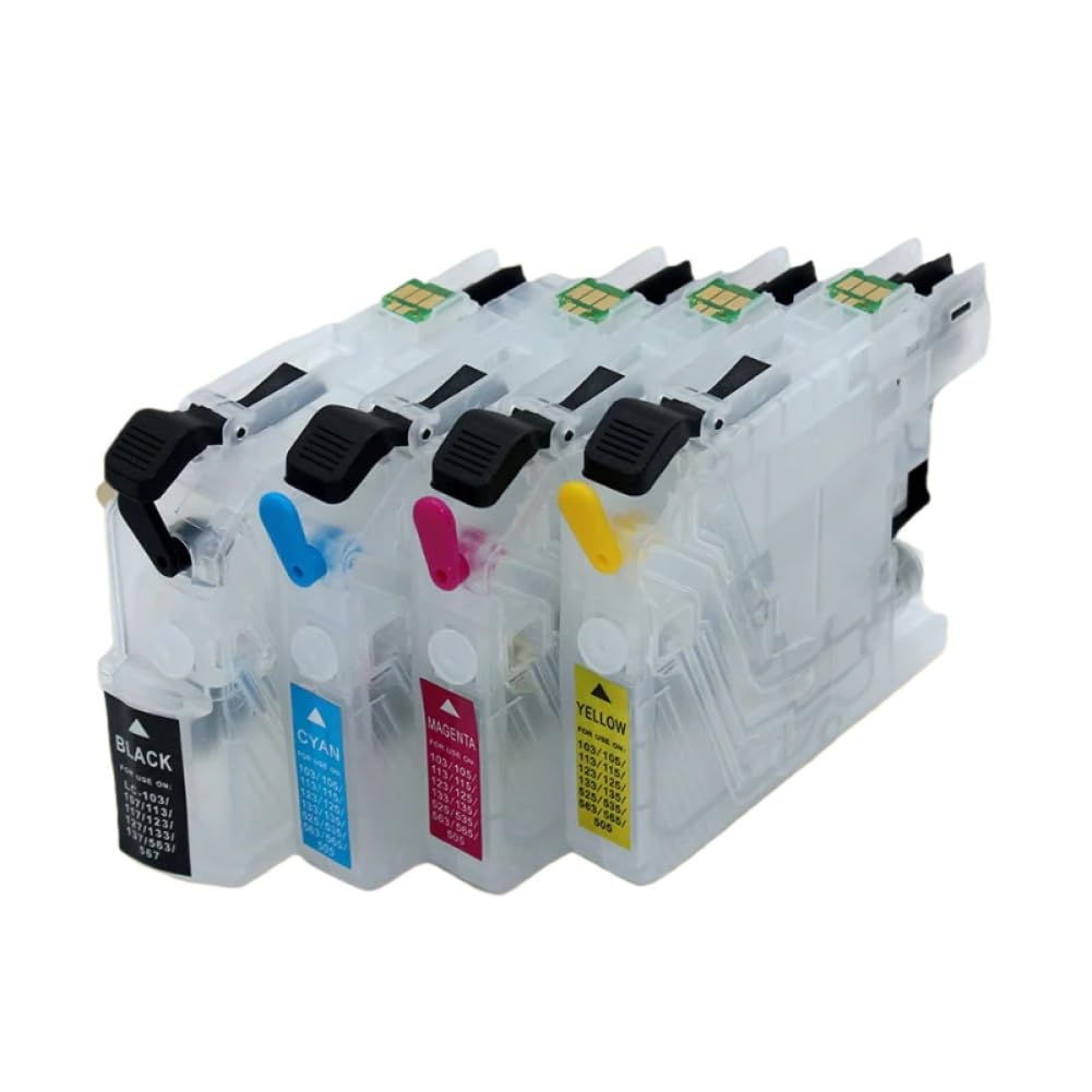 Cartuccia d'inchiostro ricaricabile con chip ARC compatibile con LC563 LC565 LC567 LC569 per stampanti J3720 MFC-J2510 MFC-J2310 MFC-J3520