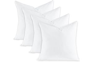 18 x 18 Pillow Inserts for Decorative Throw Pillows: An Oasis of Comfort and Beauty