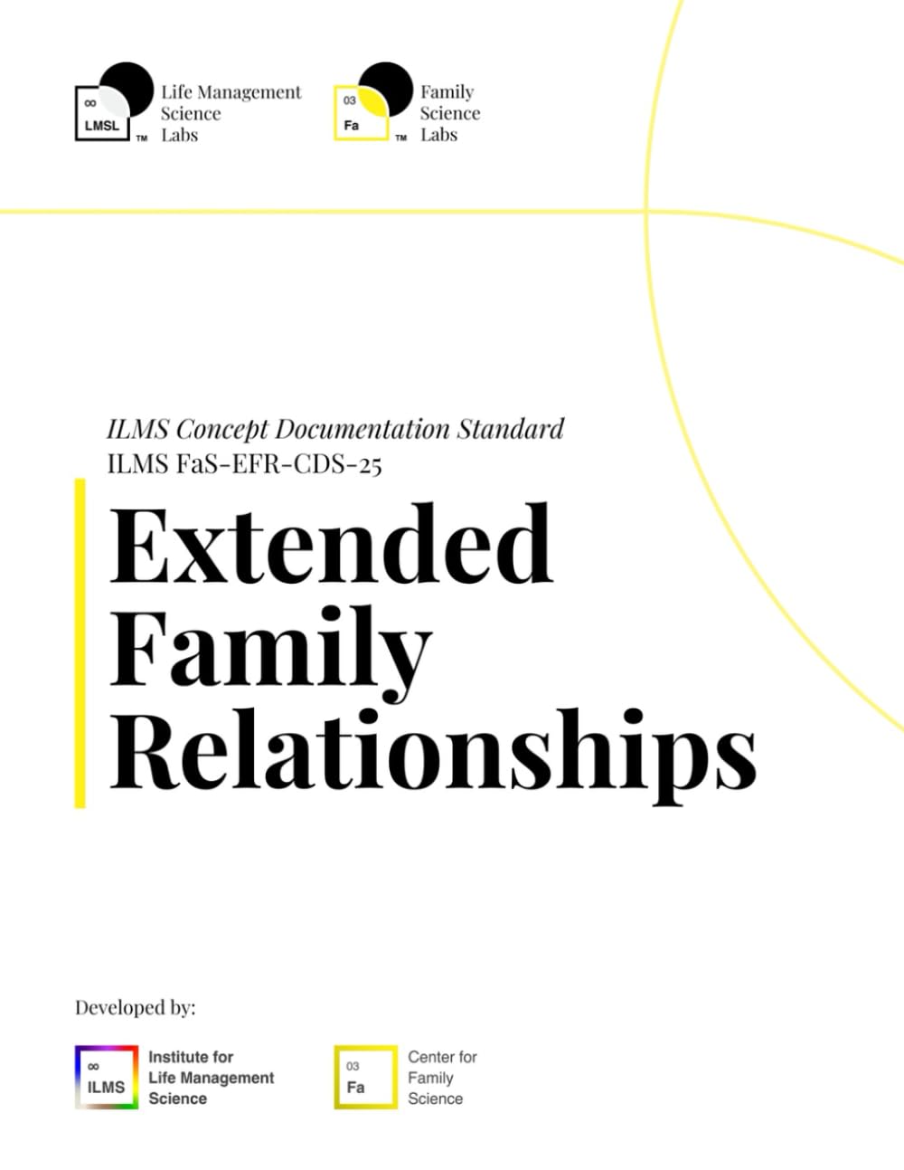 ILMS Concept Documentation Standard - Extended Family Relationships (FaS-EFR-CDS-25)