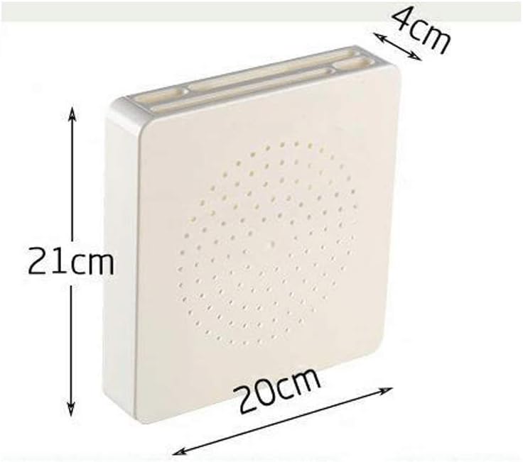 Plastic Wall Tool Holder Holding Block Hidden Shelf Rack Kitchen Supplies Accessories