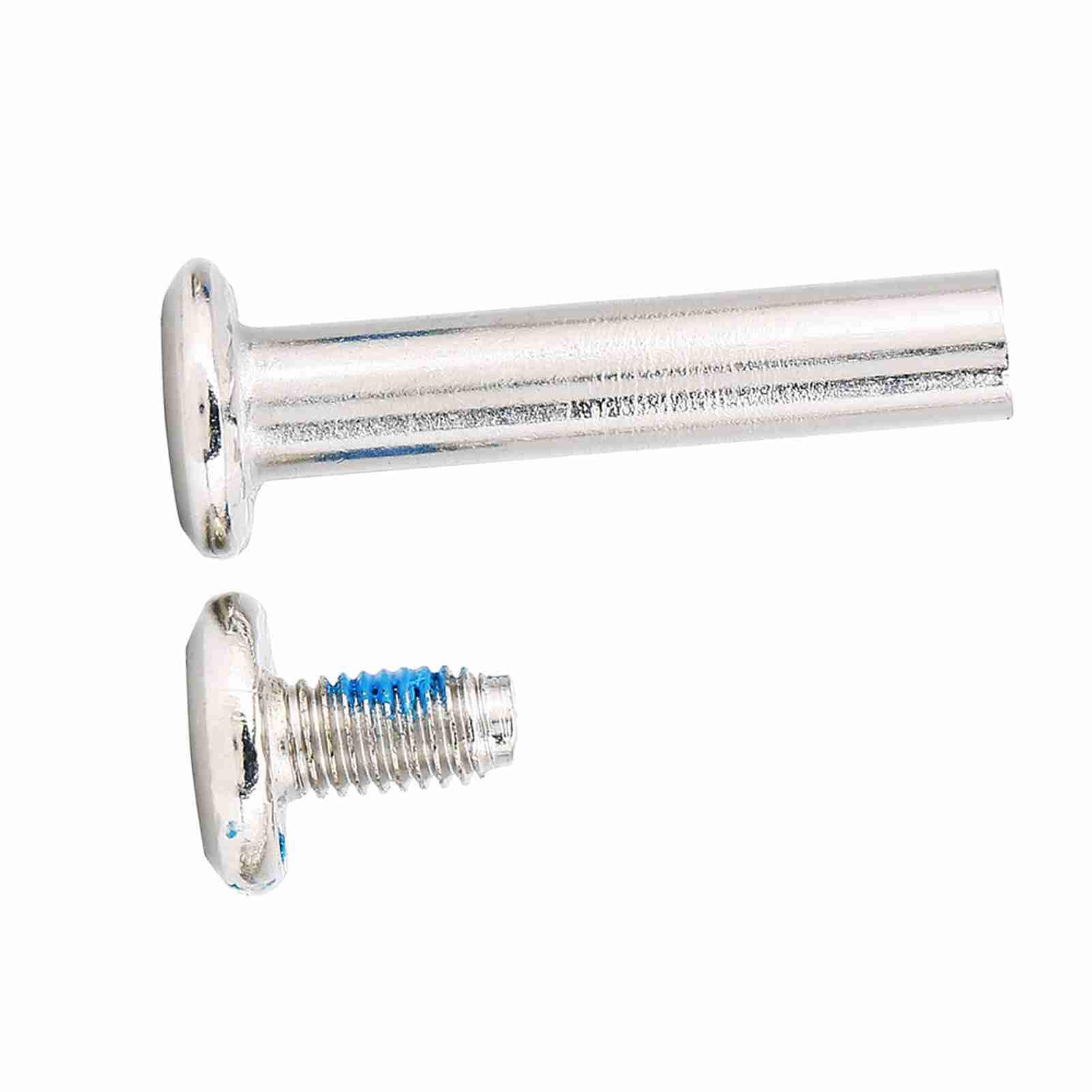 Roller Skate Bearings, Skateboard Hardware 10pcs Inline Skate Replacement Skating Screws Fittings Skates Wheel Skate Tool Axles Hardware (Inner length 36mm)