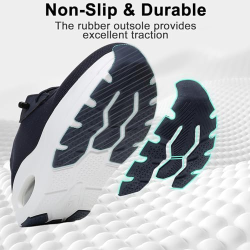 Image of Git-up Women's Arch Support Walking Shoes, Breathable Wide Toe Box Nursing Work Shoes for Plantar Fasciitis