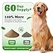Dog Teeth Cleaning Powder, Dog Dental Powder and Cats Breath Freshener, Plaque Off Pet Tooth Cleaning lab co, Bad Breath & Tartar Remover for Dogs, Dog Teeth Cleaning with Enzymes- 60-Day Supply -Mint