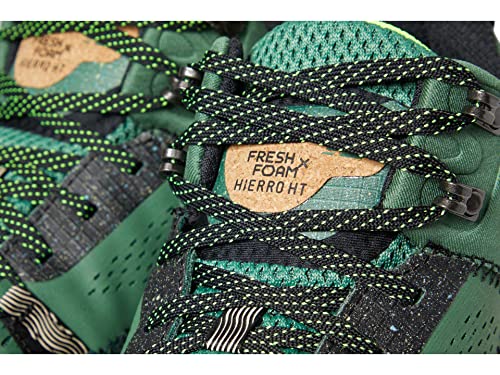 New Balance Tênis de corrida masculino Fresh Foam X Hierro Mid GTX V1 Trail, Jade/Pixel Verde, 43