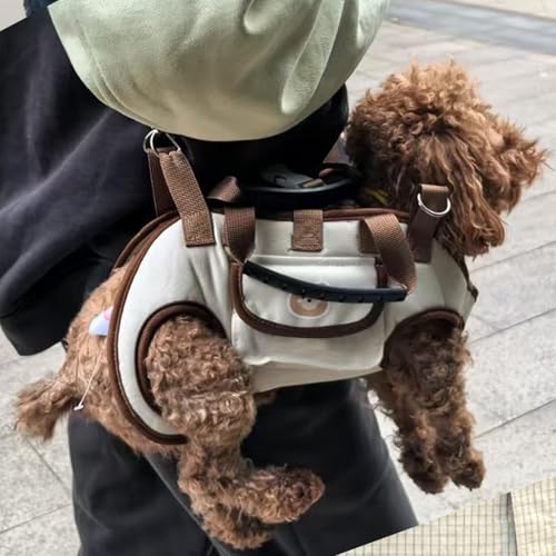 Transportín para perros con diseño ergonómico horizontal para pasear sin esfuerzo 3