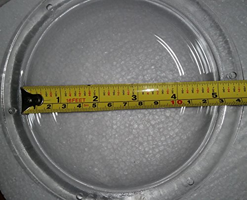 Supremetech Acrylic Dome/Plastic Hemisphere - Clear - 5" Diameter, 1/2" Flange With Pre-Drilled Holes #TOP1