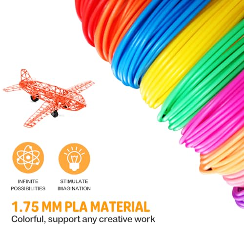 Yeetin 3DPF-01 3D Pen Filament Refills 15 Colors thumb #4