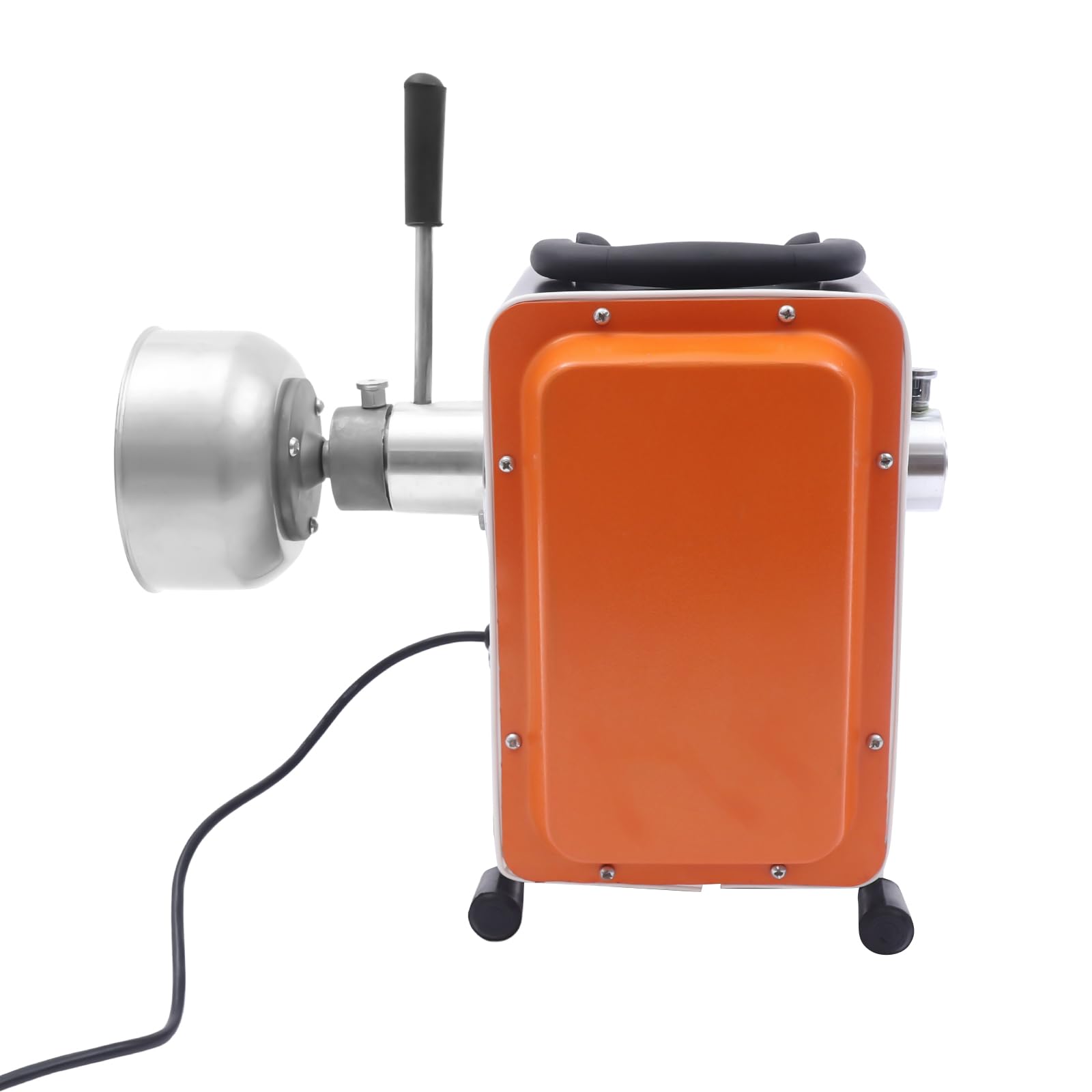 Limpiador de tuberías de 750 W, velocidad de limpieza de 400 rpm, espiral eléctrica, limpieza de tuberías para tuberías de 20 – 150 mm, inodoro, alcantarillado, bañera, fregadero de cocina, con