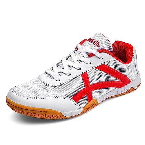 Zapatos de bádminton antideslizantes para evitar resbalones en pista interior