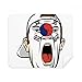 Korea Flag Makeup Head Screang Cap Cleaning Cloth Screen Cleaner 2pcs Suede Fabric