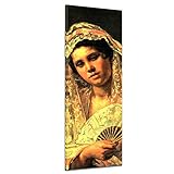 Reproduction de haute qualité de Mary Cassatt en toile imprimée. La peinture à l'huile originale est créée en 1873.