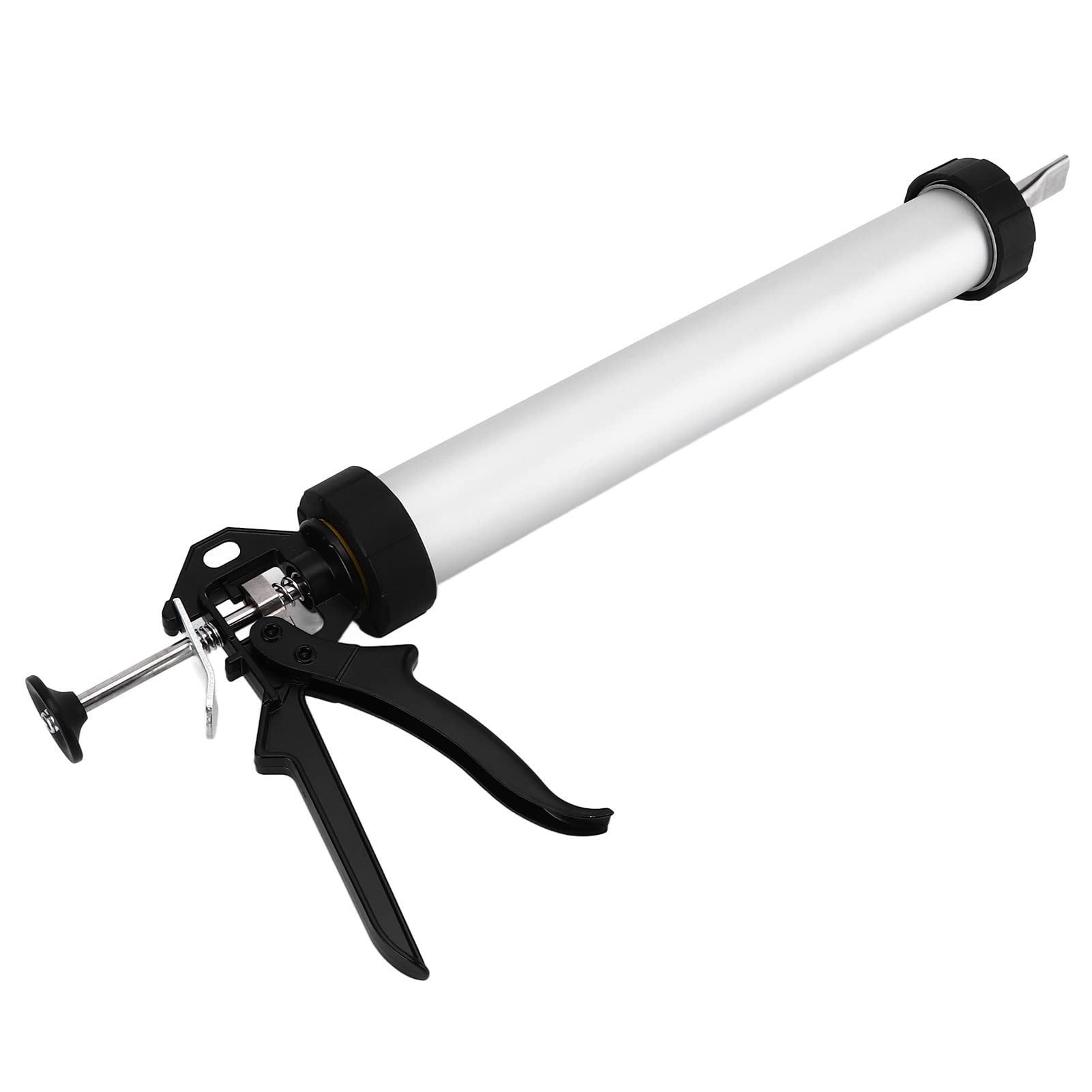 Fafeicy Jerky Gun Beef Stick Maker, 15 Zoll, mit Runder und Flacher Düse, Leicht zu Reinigen, für Fleisch und Meeresfrüchte