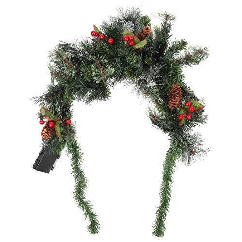 Trenton Gifts Lighted Mailbox Swag #TOP6