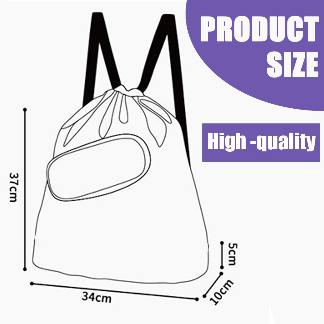 Sacs de Sport à Cordon Enfant Imperméable Sac de Natationavec Poche Intérieure Sacs à Dos Enfants pour Gym Plage Piscine Voyage Sacs de Sport à Cordon Enfant Imperméable Sac de Natationavec Poche Intérieure Sacs à Dos Enfants pour Gym Plage Piscine Voyage
