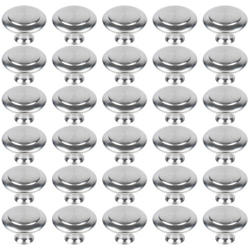 CHEF TIME 30 Packs Kitchen Cabinet Knobs Brushed...