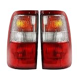 EPIC LIGHTING OE Style Replacement Rear Brake Tail Lights Assemblies Compatible with 1993-1998 T100 [ TO2818102 TO2819102 8156134010 8155134010 ] Left Driver & Right Passenger Sides Pair