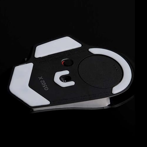 Miniatura 3 de Juego de 2 patines de hielo con bordes curvados redondeados para Logitech G502 Lightspeed Superlight Wireless Gaming Mouse Upgrade