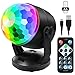 Luditek Portable Sound Activated Party Lights Indoor Outdoor, Battery Powered/USB Disco Ball Strobe Karaoke Light Stage Dancing Christmas Halloween Party Decorations Supplies for Car Room Birthday