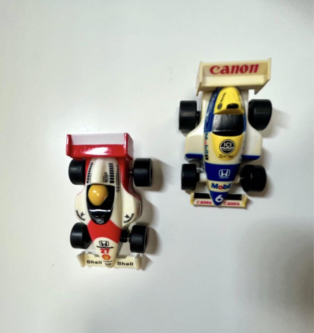 トミーのスロットカー 、マクラーレン ホンダとウィリアムズ ホンダ の2台セット トミーのスロットカー 、マクラーレン ホンダとウィリアムズ ホンダ の
