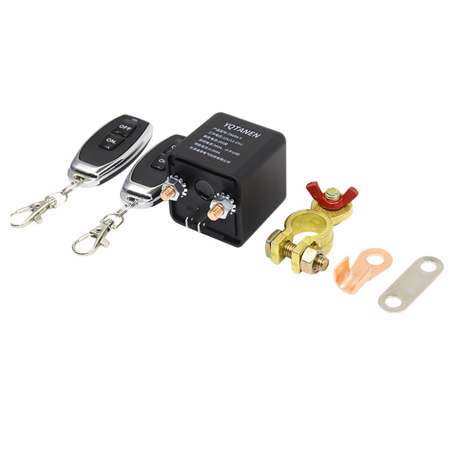 Interrupteur de déconnexion de Batterie pour Voitures, 12V 200A