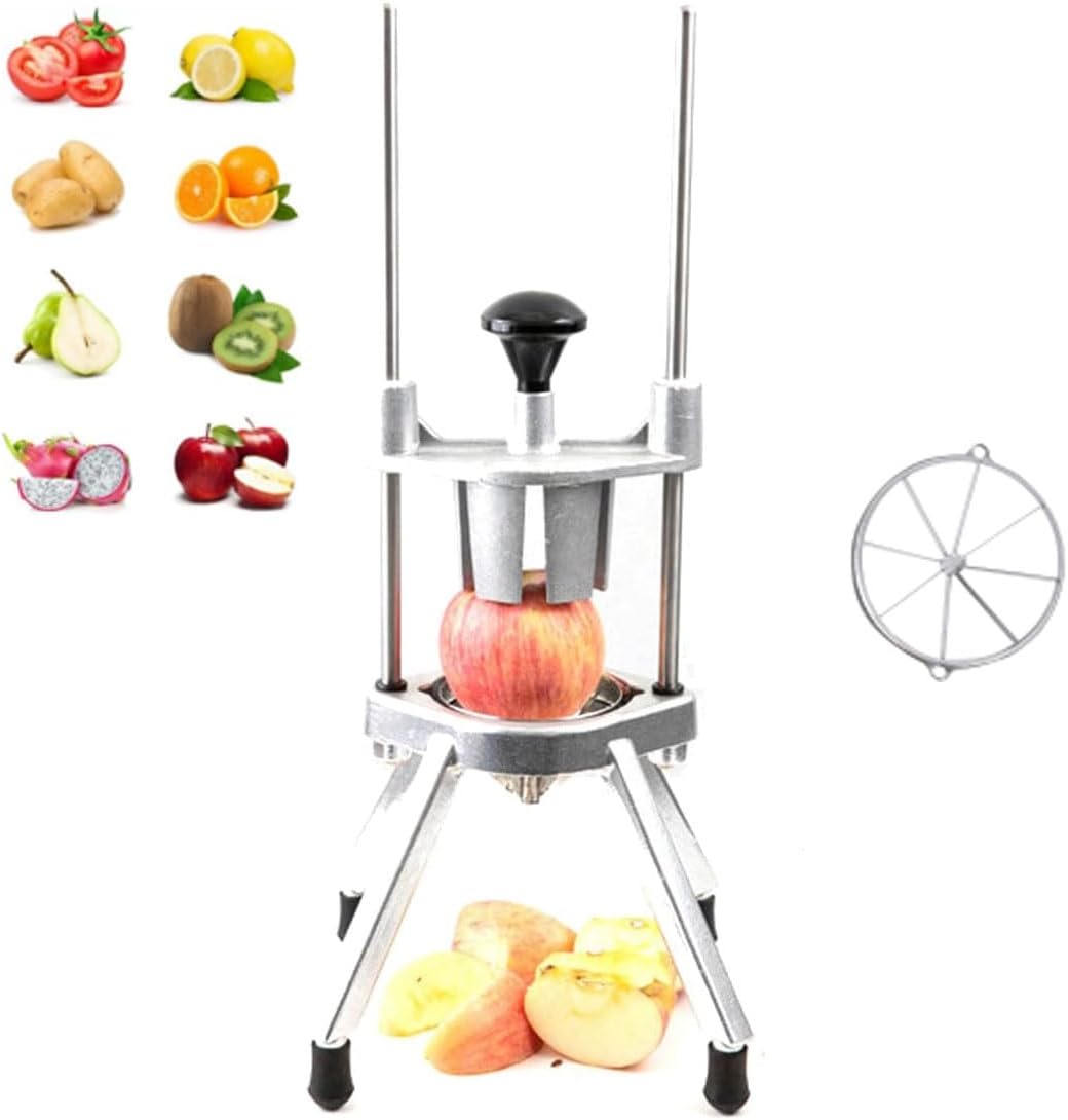 Lemon/Lime Slicer,Commercial Fruit Cutter Wedger, 6 or Section 8-Section Easy Wedger,for Kitchen Tools and Commercial Use (8)