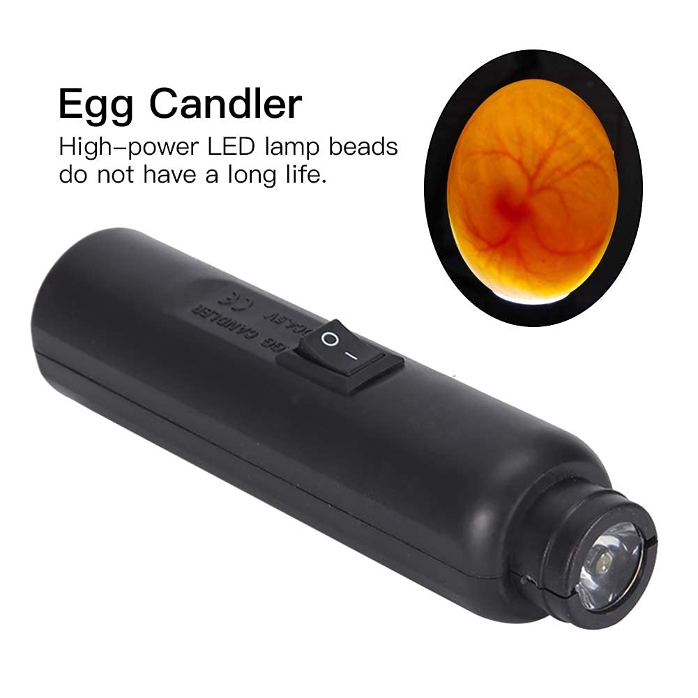 Lampe pour œufs de poule, lampe à dessert pour œufs de poule, lampe à œufs Candler, lampe LED de refroidissement haute intensité, double puissance, testeur d'œufs, lampe à incubation, testeur d'œuf.