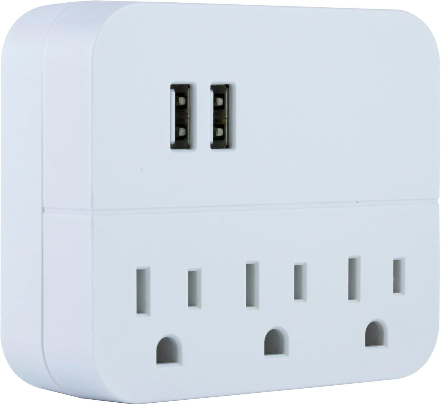 General Electric 3OTLT/USB 1A TAP WHT