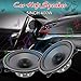 DriSentri Audio Car Speakers, 5 Inch 400W Vehicle Door Auto Audio Music Stereo Full Range Frequency HiFi Speakers Car Coaxial Speaker