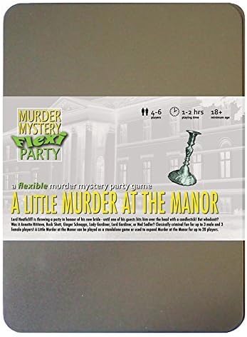 A Little Murder at the Manor Expansion 4-6 Player Murder Mystery Flexi-Party