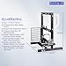 Computer Motherboard Case Rack DIY Personality ATX/M-ATX/ITX Chassis Bracket Open Chassis Rack Vertical Test Frame Aluminum Chassis Set for PC Motherboard Case