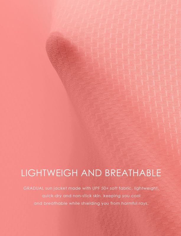 Women's UPF 50+ Swim Cover Up Sun Protection Hoodie Long Jacket SPF Lightweight Beach Cover Ups for Women - Image 6