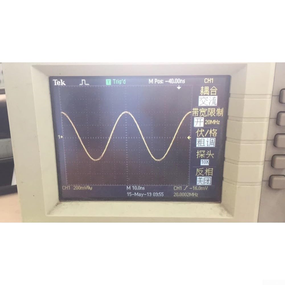 AD9851 DDS Signal Generator für 0-70MHz mit Sinus- und Rechteckwelle, 180MHz Takt, einstellbarer Tastgrad, für Elektronik Tests und Messungen