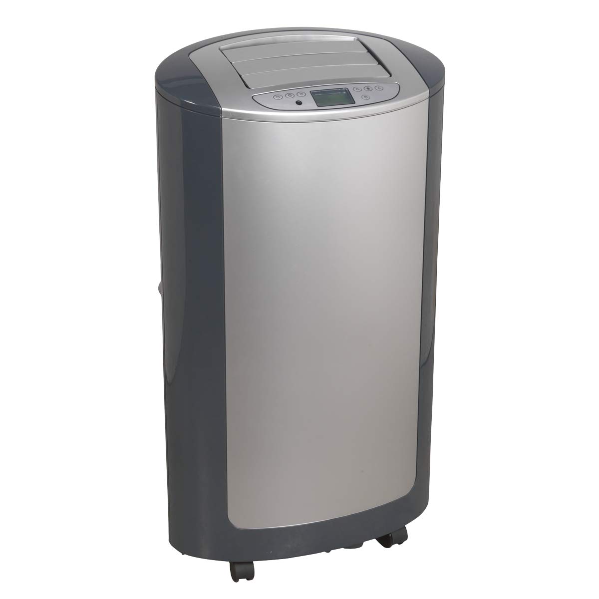 Sealey Silver Sac12000 Air Conditioner/Dehumidifier/Heater, 12000Btu/Hr,