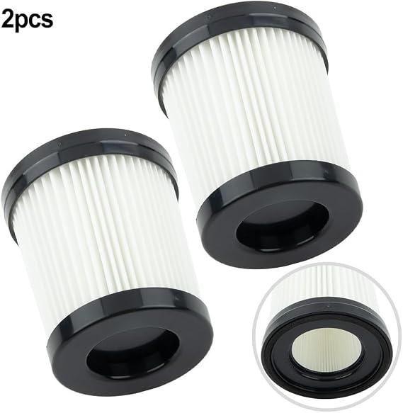 Replacement Vacuum Filters for Compatible for Oraimo, Black and White, 2 Pack, High-Efficiency Household Accessory for Maintaining Clean Air and Peak Performance