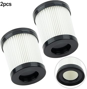 Replacement Vacuum Filters for Compatible for Oraimo, Black and White, 2 Pack, High-Efficiency Household Accessory for Maintaining Clean Air and Peak Performance