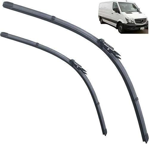 Limpiaparabrisas de vehículo para Mercedes Sprinter 906 W906 26 + 24 pulgadas 2006-2016 parabrisas de automóvil, ajuste de ventana, brazo de