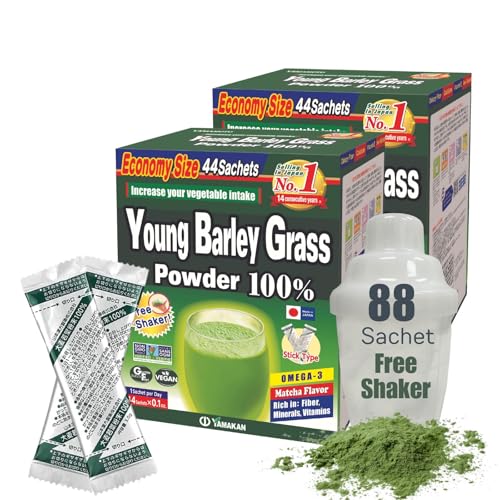 Yamamoto Kanpoh YAMAKAN Barley Grass Powder 88 Sachets