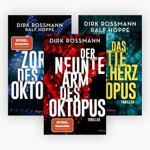 Preisvergleich Produktbild Die Oktopus-Reihe Band 1-3 plus 1 exklusives Postkartenset