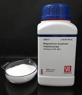 Magnesium Sulphate Heptahydrate extrapure AR, 99%_500GmsSRL-INDIA