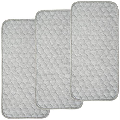 BlueSnail Bamboo Rayon Quilted Thicker Longer Waterproof Changing Pad Liners for Babies 3