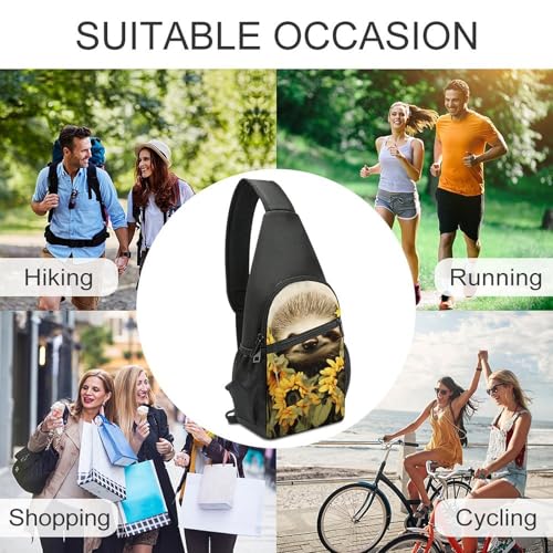 Bolso Crossbody ligero para senderismo y viaje unisex miniatura 6
