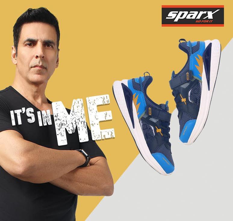 Image of SPARX Sports Shoe SK-912 Navy Blue for Kids