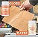 SCORCH MARKER - Maker’s Magic Sealer - Matte Finish 8oz, Tacky Glue for Craft Supplies & Materials, Waterbase & Waterproof Sealer, Craft Glue Quick Dry Matte for Decoupage, Wood, Fabric & More