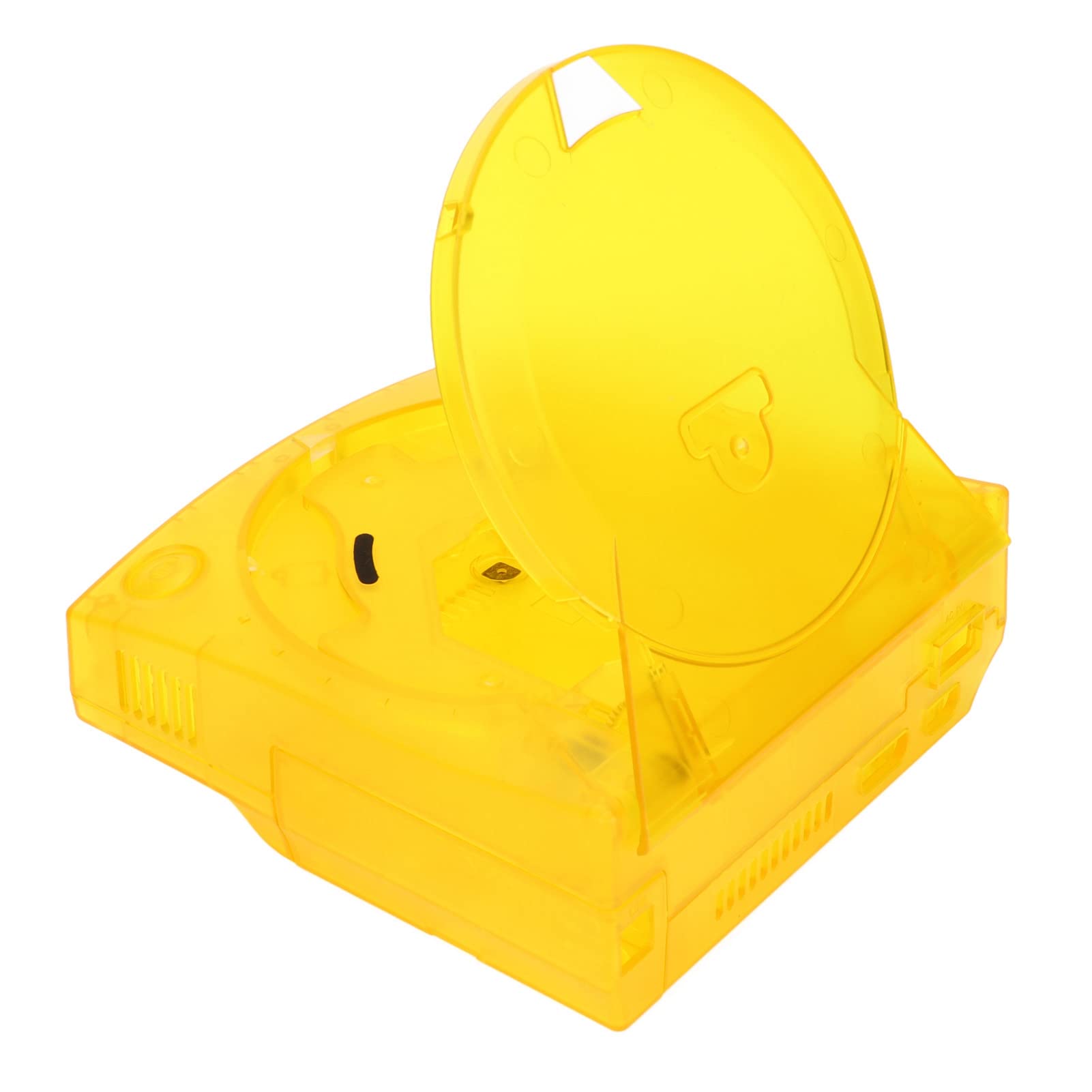 Sostituzione Console retrò con Guscio in Plastica Traslucida per Dreamcast DC in Colore Giallo