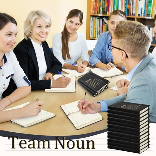 Carnets en cuir noir A6 reliure haute résistance pour enseignants - 4