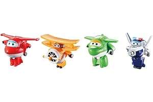 Super Wings 4 Pack Jett, Paul, Mira, and Grand Albert
