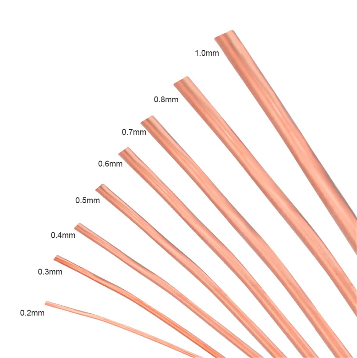 Basoteeuo 3 Rolls Jewelry Beading Wires, 0.25mm/ 30 Gauge Tarnish Resistant Copper Wires for Jewelry Making Supplies and Craft - Image 6