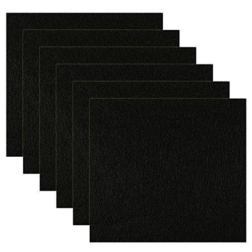 Resinta 6 Pack Activated Carbon Filters Cat Litter Boxes Charcoal Filter Cat Litter