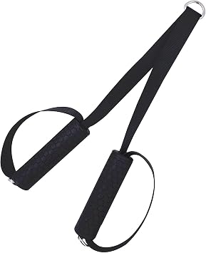 Fitness Tricep Rope Heavy Duty Strap Handle Grip Non Slip Comfortable for Pull Down Cable Attachment Machine Home Gym Workout