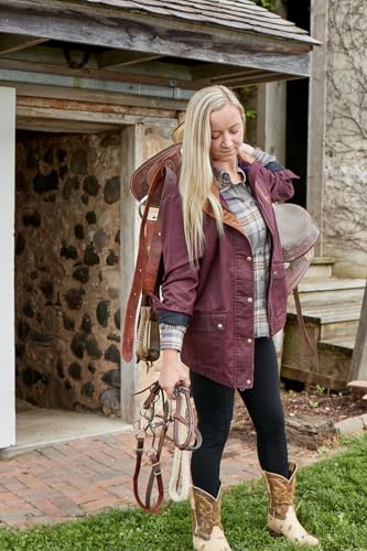Legendary Whitetails Women's Rusty Maroon Long Sleeve Flannel-Lined Shirt Jacket in Large: Your Perfect Layering Companion! - Image 7